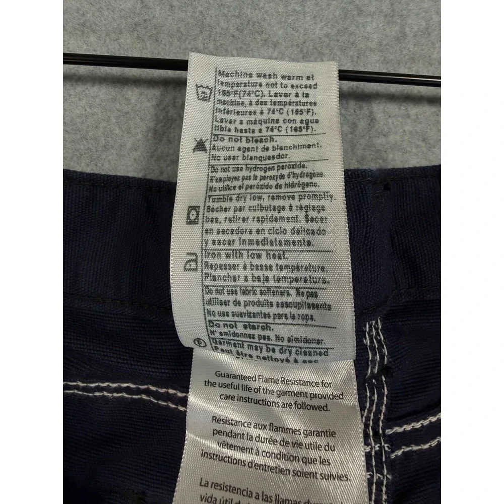 Carhartt FR FRB159DNY Flame‎ Resistant Canvas Work Pants 40x32 Loose Fit NWT
